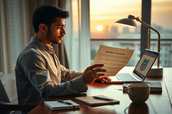 خطاب النية للمنح الدراسية
