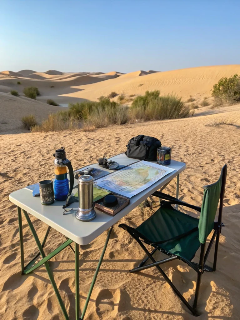 تخييم في المناطق البرية بالسعودية 2026