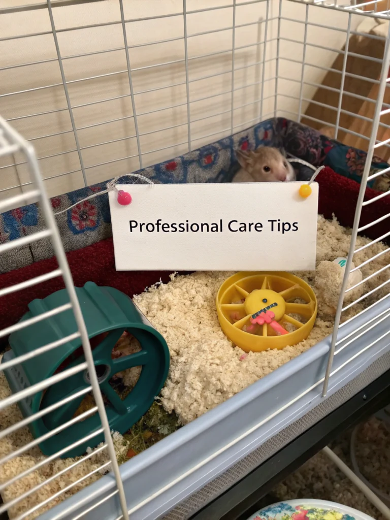 تربية الهامستر السوري