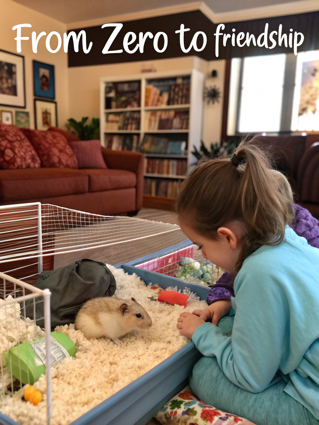 تربية الهامستر مع الأطفال