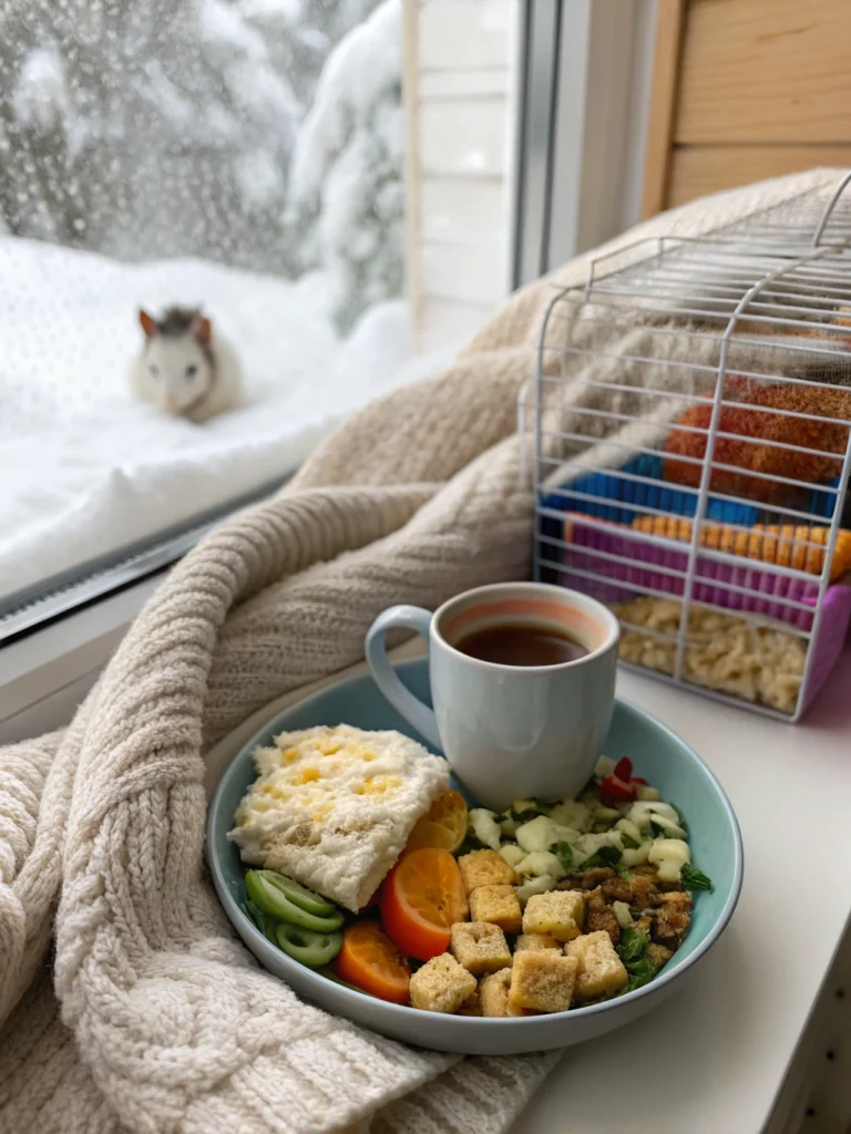 كيف تحمي هامسترك من البرد