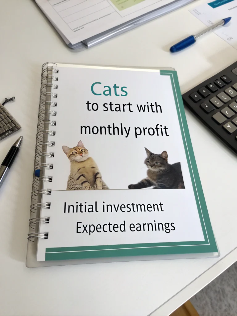 مشروع تربية القطط