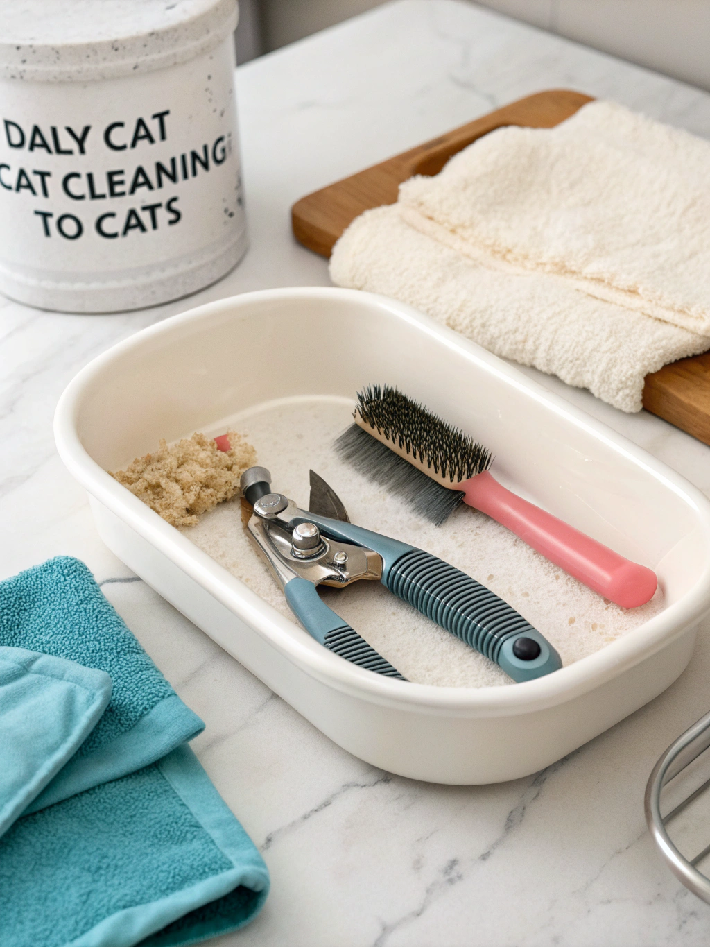 أفضل طرق نظافة القطط