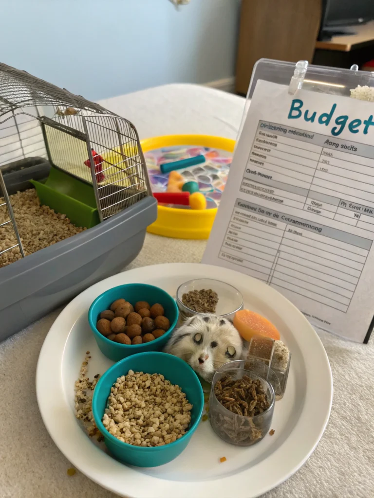 كم تكلفة تربية هامستر في المنزل