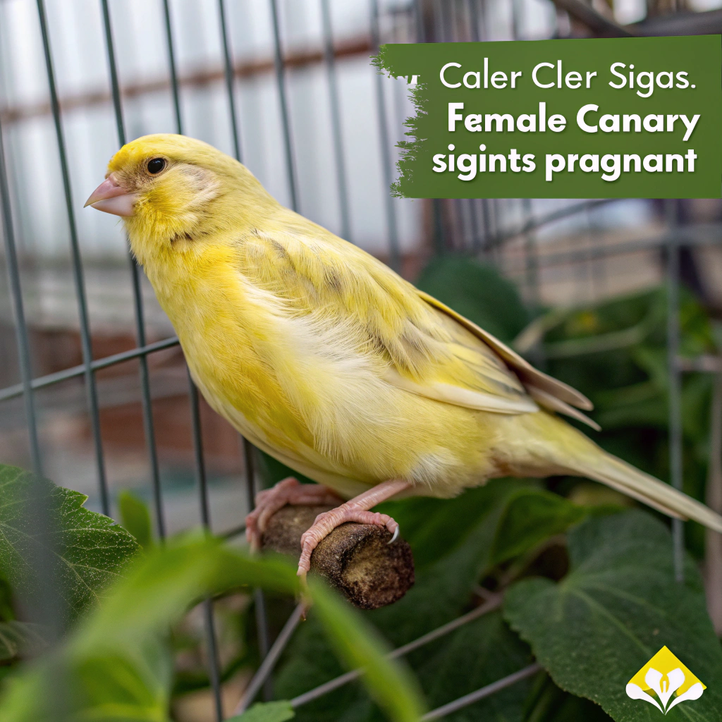كيف تعرف إذا كانت أنثى الكناري حامل