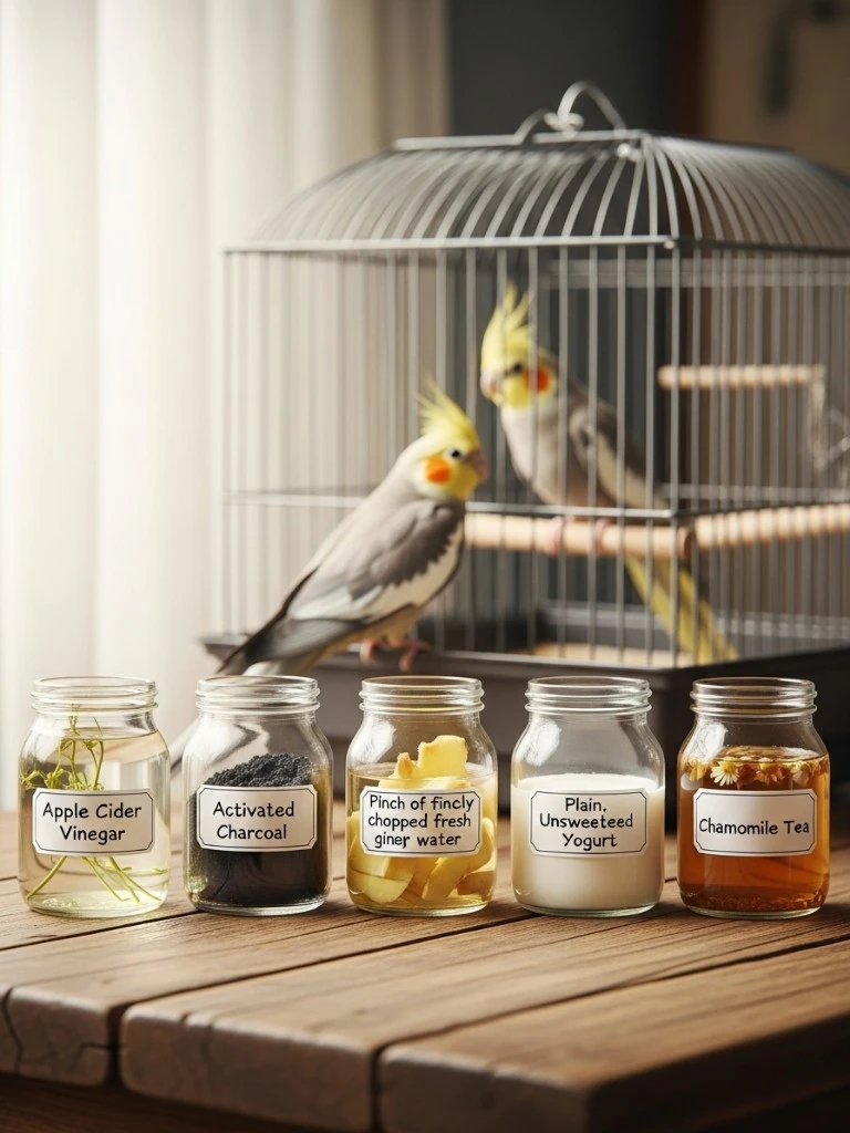 علاج إسهال طيور الزينة في المنزل