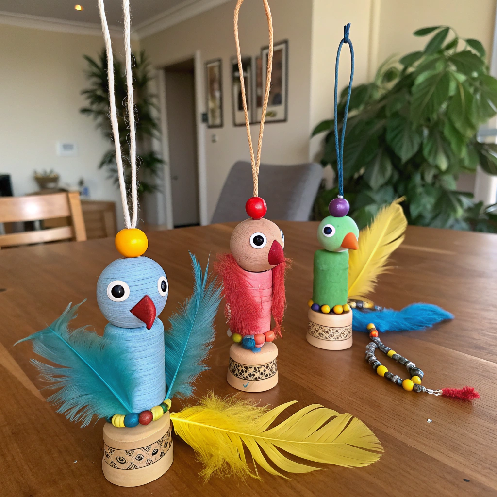ألعاب طيور الزينة المنزلية