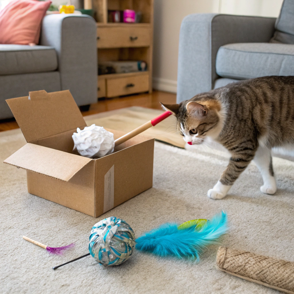 ألعاب قطط ذكية