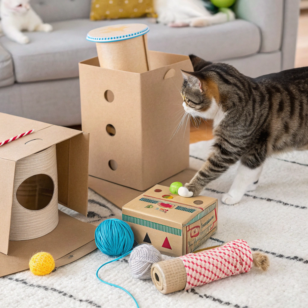 ألعاب قطط ذكية