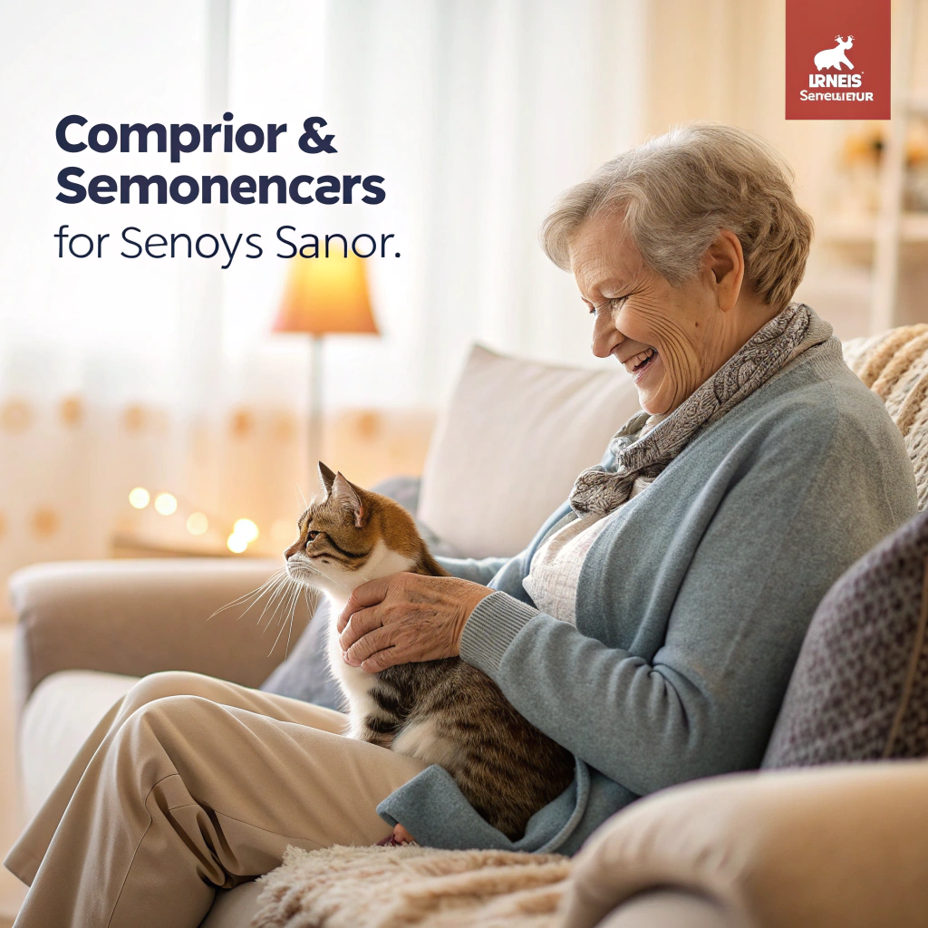 تربية القطط لكبار السن