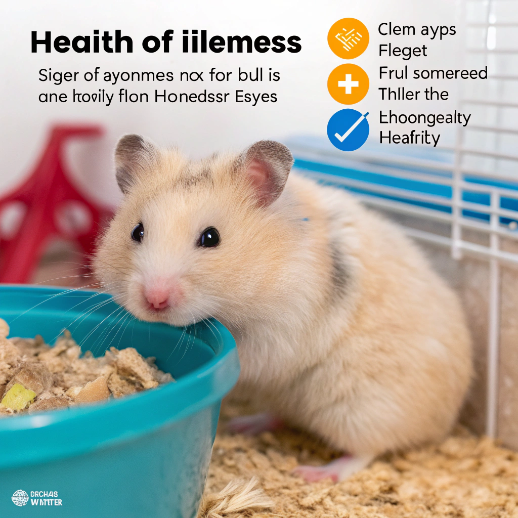 علامات صحة الهامستر