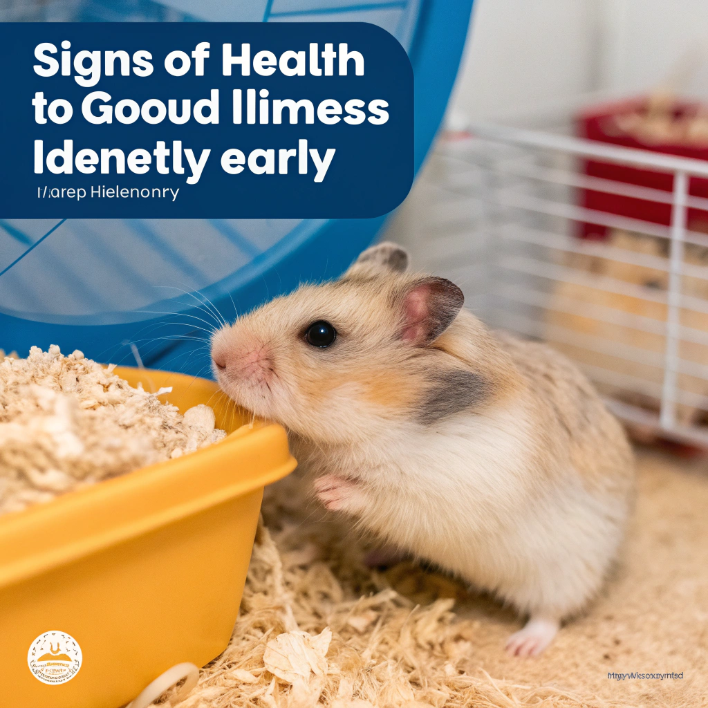 علامات صحة الهامستر