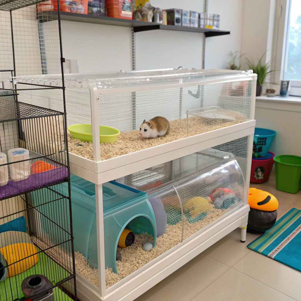 كيف تبني مزرعة هامستر