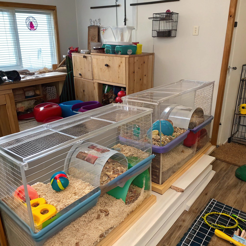 كيف تبني مزرعة هامستر